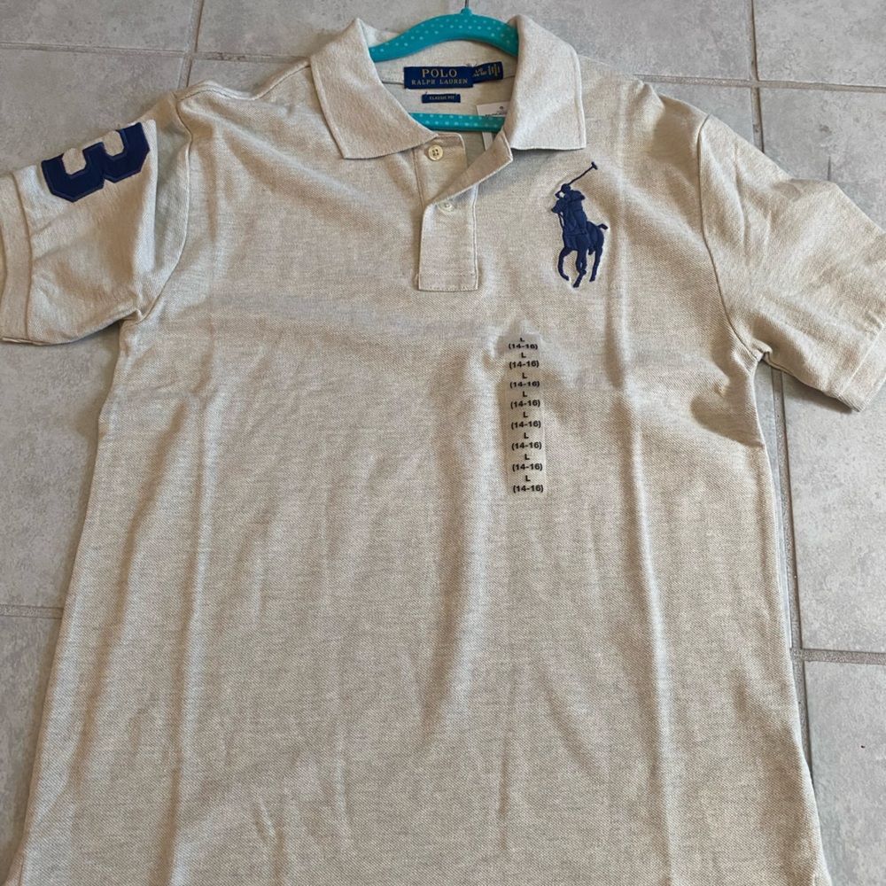 Ralph Lauren POLO big boys Large 14/16 NWT